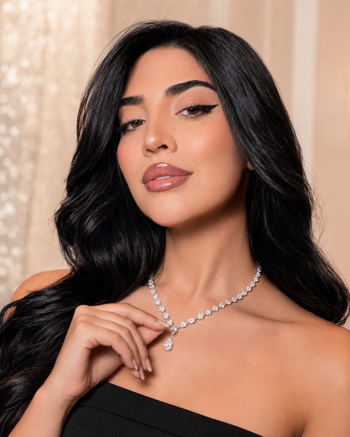 Ana media kit cover — luxe portrait